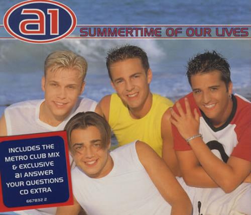 A1 Summertime Of Our Lives CD single (CD5 / 5") UK A11C5SU390400