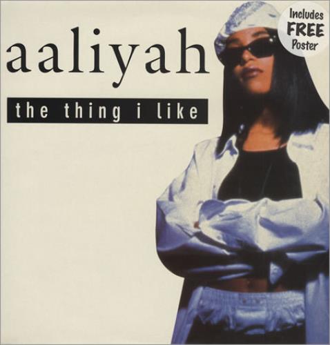 Aaliyah The Thing I Like 12" vinyl single (12 inch record / Maxi-single) European AAL12TH245367