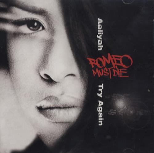 Aaliyah Try Again - 'Romeo Must Die' Picture Sleeve CD single (CD5 / 5") US AALC5TR358868