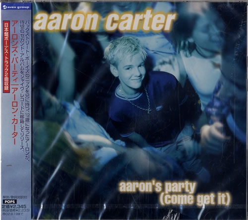 Aaron Carter Aaron's Party (Come Get It) CD album (CDLP) Japanese AACCDAA477650