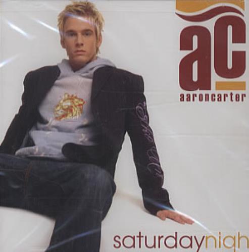 Aaron Carter Saturday Night CD single (CD5 / 5") Canadian AACC5SA336889