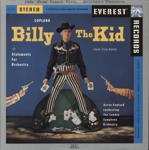 Aaron Copland Billy The Kid (Suite From Ballet) / Statements For Orchestra - 180gm vinyl LP album (LP record) US APJLPBI851603