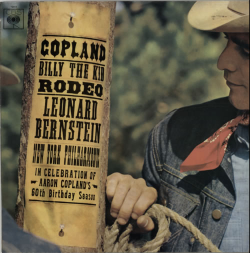 Aaron Copland Rodeo/Billy The Kid vinyl LP album (LP record) UK APJLPRO609770