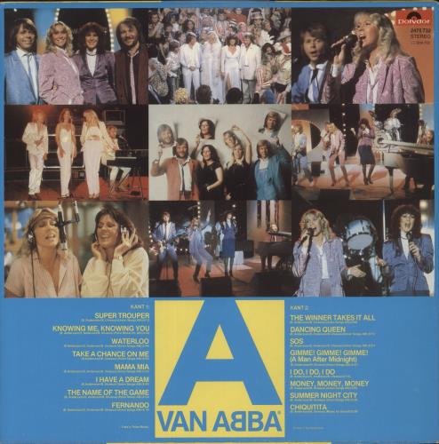 Abba A Van Abba vinyl LP album (LP record) Dutch ABBLPAV307576