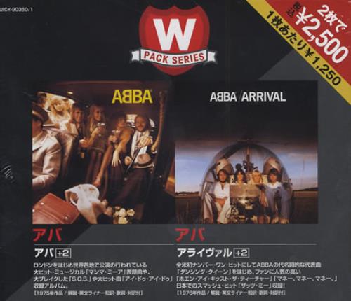 Abba Abba / Arrival 2 CD album set (Double CD) Japanese ABB2CAB388094