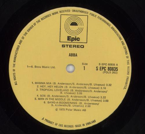 Abba Abba - 1st - EX vinyl LP album (LP record) UK ABBLPAB616297