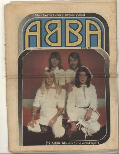 Abba Abba - A Manchester Evening News Special magazine UK ABBMAAB697786
