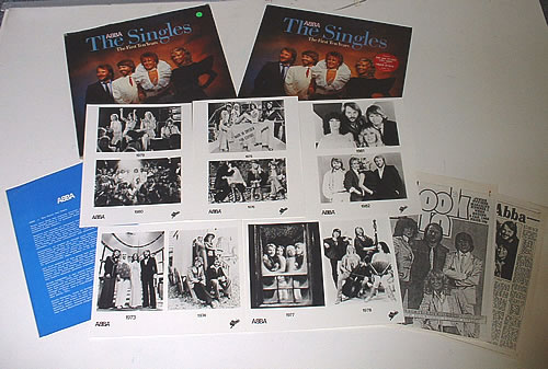 Abba Abba - The First Ten Years media press kit UK ABBKIAB331971