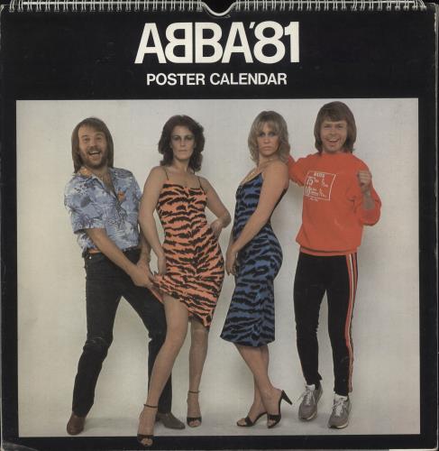 Abba Abba '81 Calendar calendar UK ABBCAAB741294