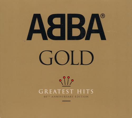 Abba Abba Gold - 40th Anniversary Edition 3-CD album set (Triple CD) UK ABB3CAB652039