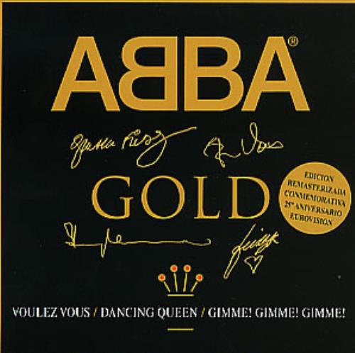 Abba Abba Gold Sampler #2 CD single (CD5 / 5") Spanish ABBC5AB141890