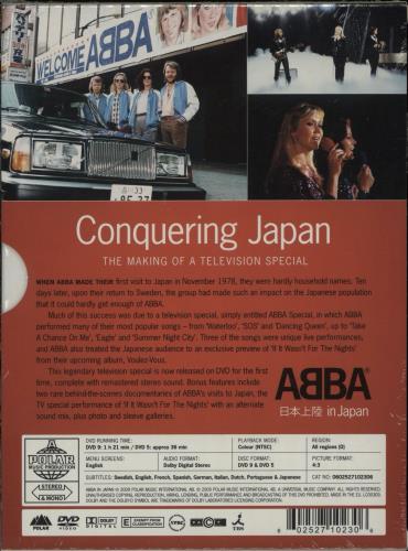 Abba Abba In Japan DVD UK ABBDDAB487436