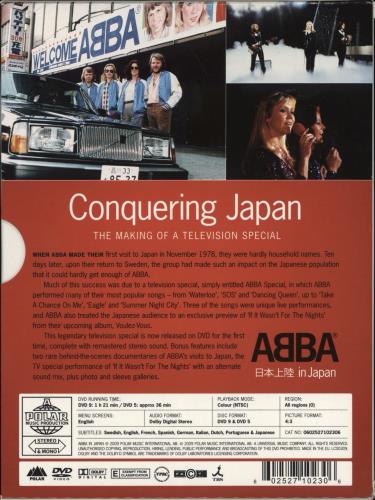 Abba Abba In Japan DVD UK ABBDDAB487436