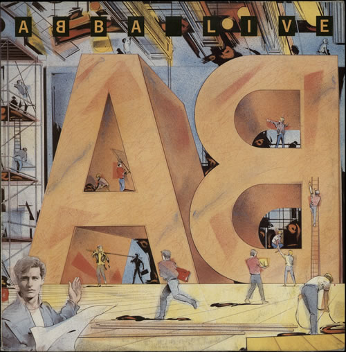 Abba ABBA Live vinyl LP album (LP record) Polish ABBLPAB36778