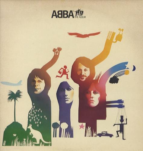 Abba ABBA The Album + Inner vinyl LP album (LP record) Italian ABBLPAB442692