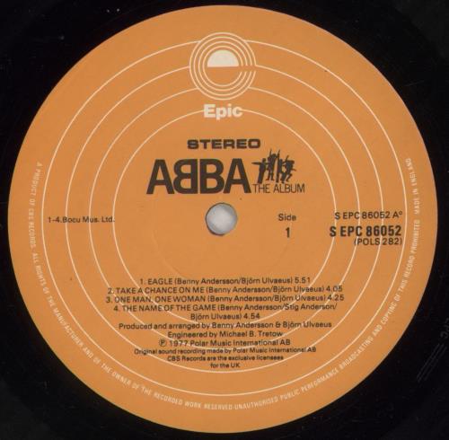 Abba ABBA The Album - Hype Stickered vinyl LP album (LP record) UK ABBLPAB863395