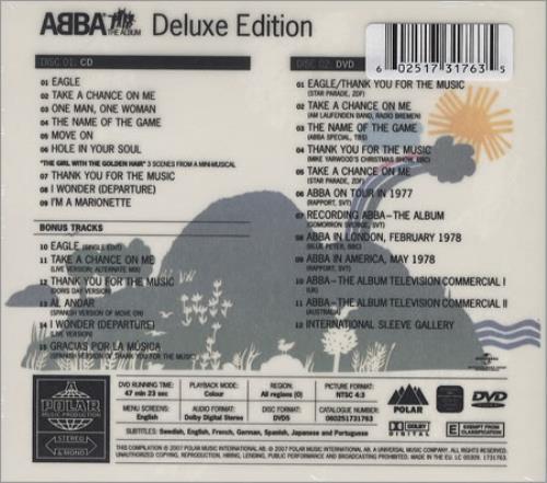 Abba ABBA The Album Deluxe Edition - Sealed 2-disc CD/DVD set UK ABB2DAB418548