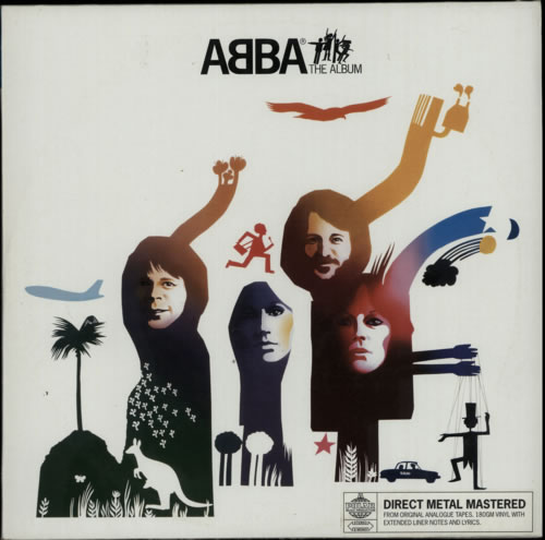 Abba ABBA The Album vinyl LP album (LP record) German ABBLPAB195284
