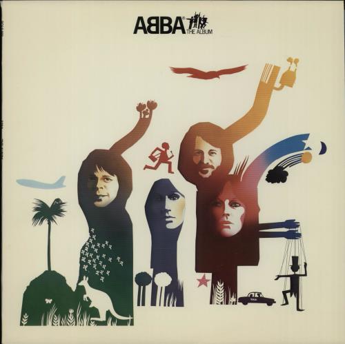 Abba ABBA The Album vinyl LP album (LP record) Swedish ABBLPAB232576