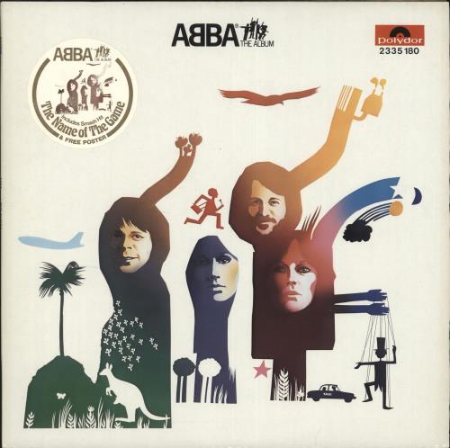 Abba ABBA The Album vinyl LP album (LP record) Hong Kong ABBLPAB235047