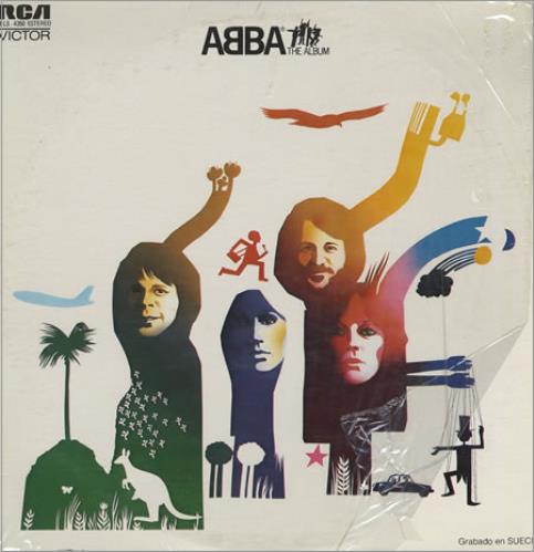 Abba ABBA The Album vinyl LP album (LP record) Mexican ABBLPAB259050