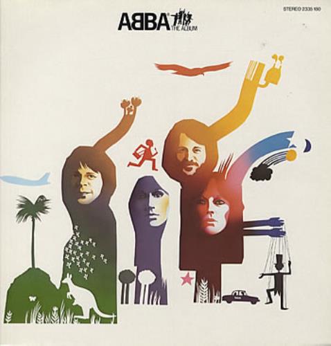 Abba ABBA The Album vinyl LP album (LP record) German ABBLPAB325067