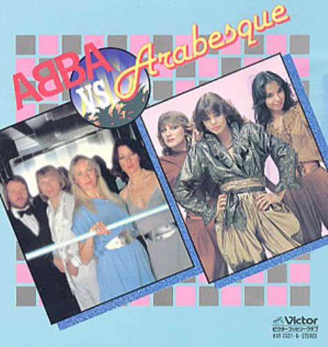 Abba Abba Vs. Arabesque Cassette Box Japanese ABBXCAB200440