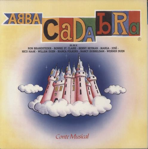 Abba Abbacadabra vinyl LP album (LP record) Belgian ABBLPAB864346