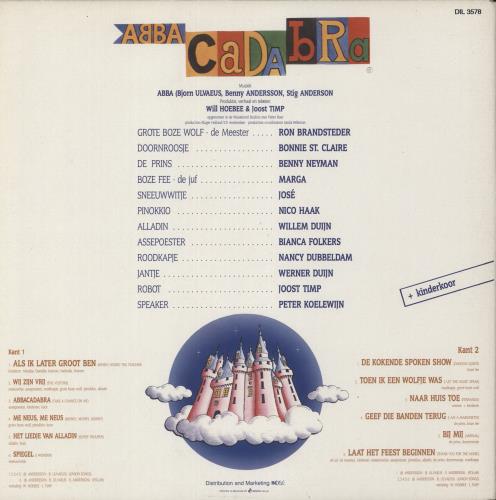 Abba Abbacadabra vinyl LP album (LP record) Belgian ABBLPAB864346