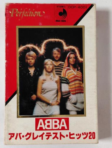 Abba ABBAs Greatest Hits 20 cassette album Japanese ABBCLAB874382