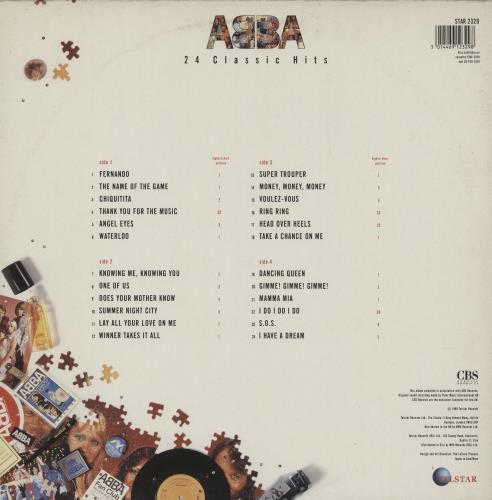 Abba Absolute Abba - EX 2-LP vinyl record set (Double LP Album) UK ABB2LAB757519