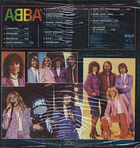 Abba Aniversario - Sealed vinyl LP album (LP record) Mexican ABBLPAN123946
