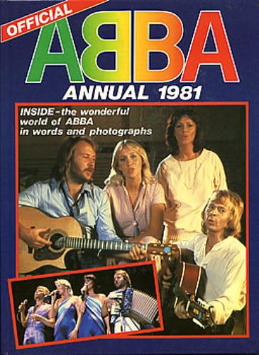 Abba Annual 1981 book UK ABBBKAN231622