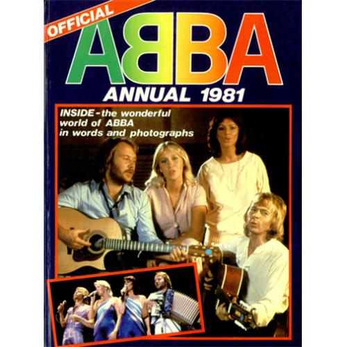 Abba Annual 1981 book UK ABBBKAN417331
