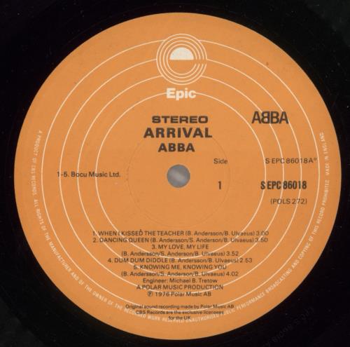 Abba Arrival - EX vinyl LP album (LP record) UK ABBLPAR883062