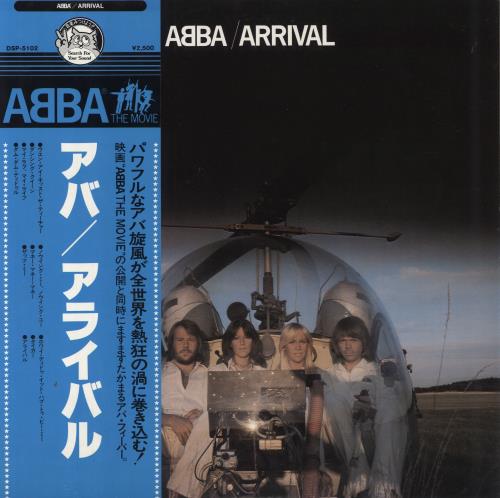 Abba Arrival - Owl Obi vinyl LP album (LP record) Japanese ABBLPAR42638