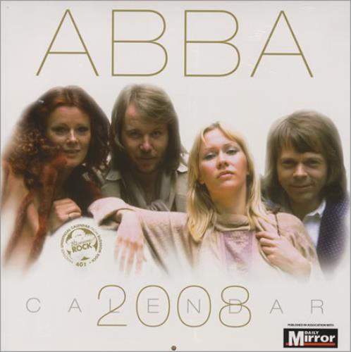 Abba Calendar 2008 UK calendar (409913) BRC401