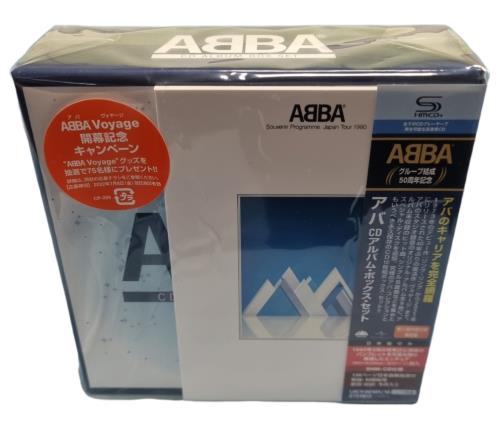 Abba CD Album Box Set + Folder CD Album Box Set Japanese ABBDXCD795885