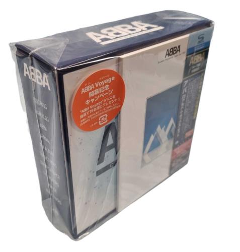 Abba CD Album Box Set + Folder CD Album Box Set Japanese ABBDXCD795885