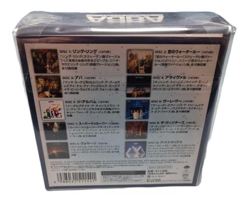 Abba CD Album Box Set + Folder CD Album Box Set Japanese ABBDXCD795885