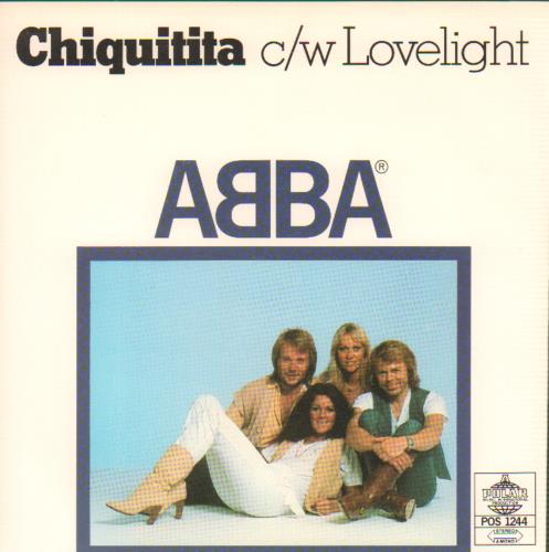 Abba Chiquitita + P/S 7" vinyl single (7 inch record / 45) Swedish ABB07CH70488