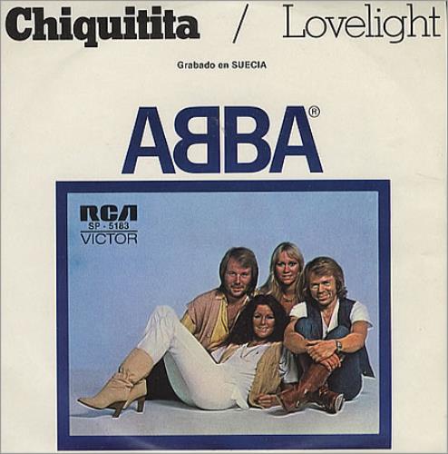 Abba Chiquitita 7" vinyl single (7 inch record / 45) Mexican ABB07CH363487
