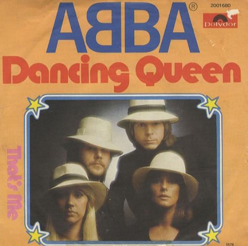 Abba Dancing Queen - EX 7" vinyl single (7 inch record / 45) German ABB07DA56443