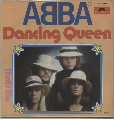 Abba Dancing Queen 7" vinyl single (7 inch record / 45) German ABB07DA681965