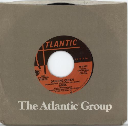 Abba Dancing Queen 7" vinyl single (7 inch record / 45) US ABB07DA69918