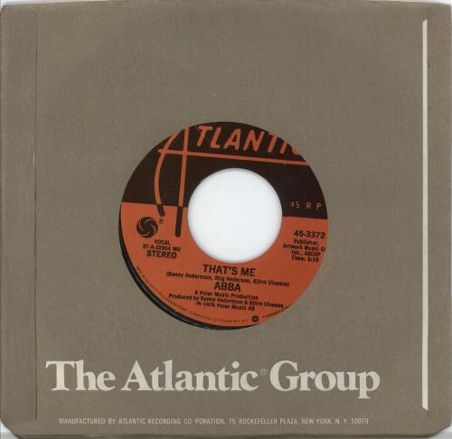 Abba Dancing Queen 7" vinyl single (7 inch record / 45) US ABB07DA69918