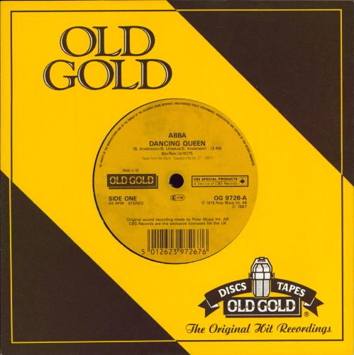 Abba Dancing Queen 7" vinyl single (7 inch record / 45) UK ABB07DA738625