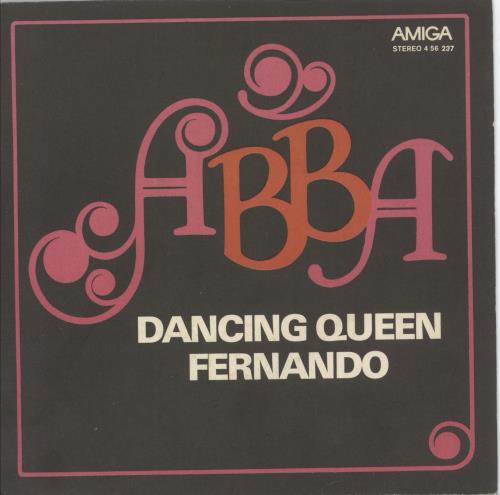 Abba Dancing Queen 7" vinyl single (7 inch record / 45) German ABB07DA83680