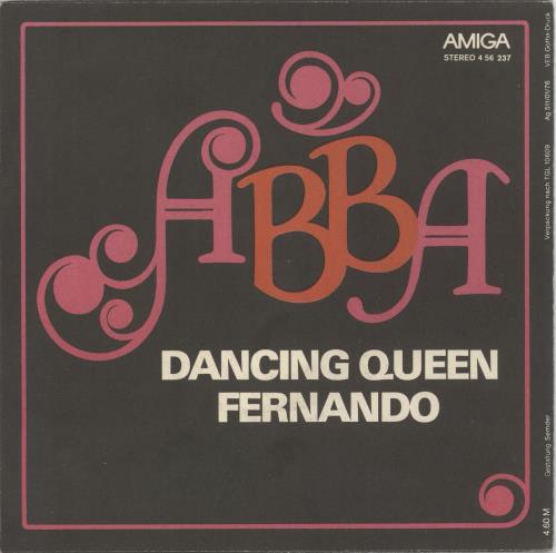 Abba Dancing Queen 7" vinyl single (7 inch record / 45) German ABB07DA83680
