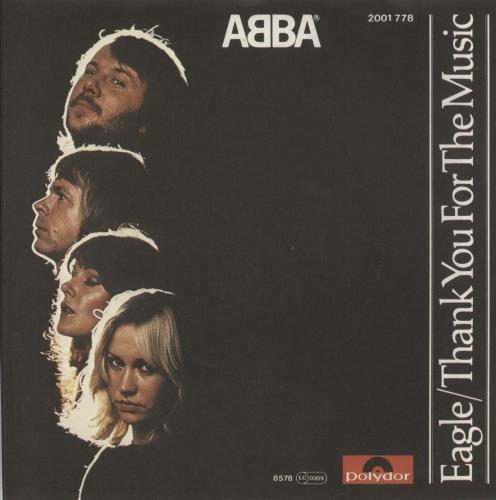 Abba Eagle - Inj 7" vinyl single (7 inch record / 45) German ABB07EA443277